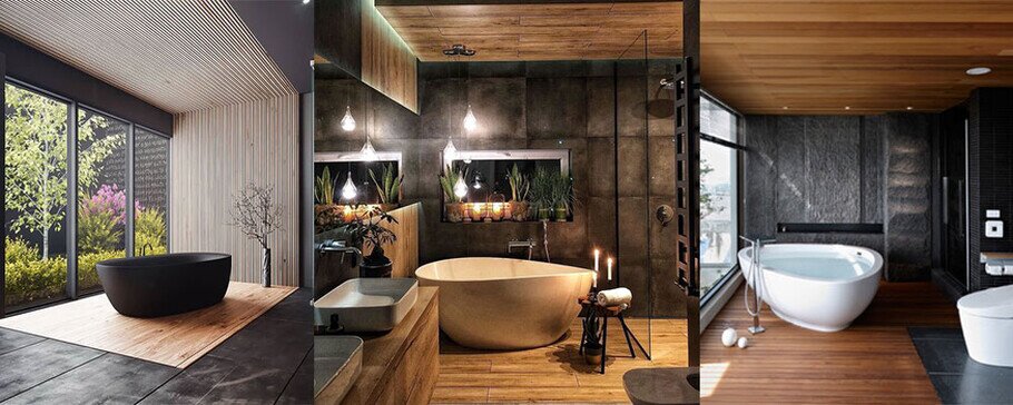 come arredare un bagno zen