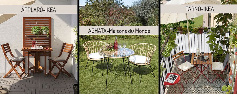 tavoli per esterno per due arredamento terrazzo e giardino