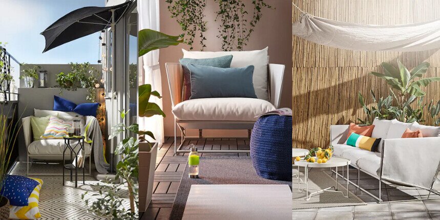 poltrona da esterno ikea