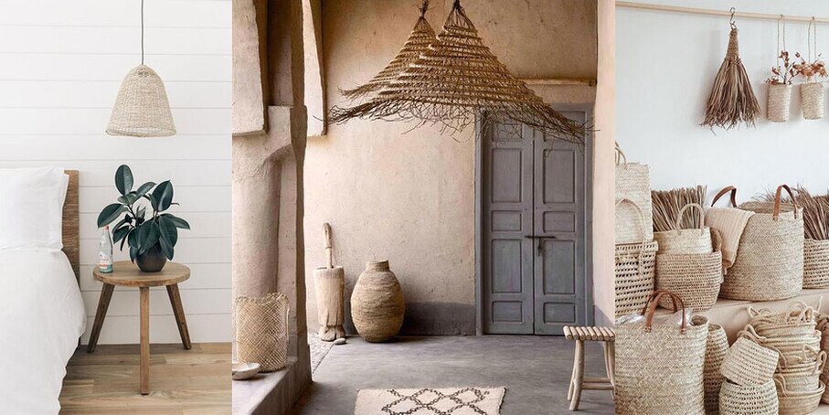 idee in vimini,rattan