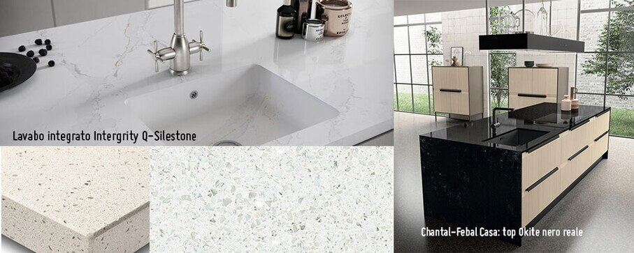cucine in okite e sileston