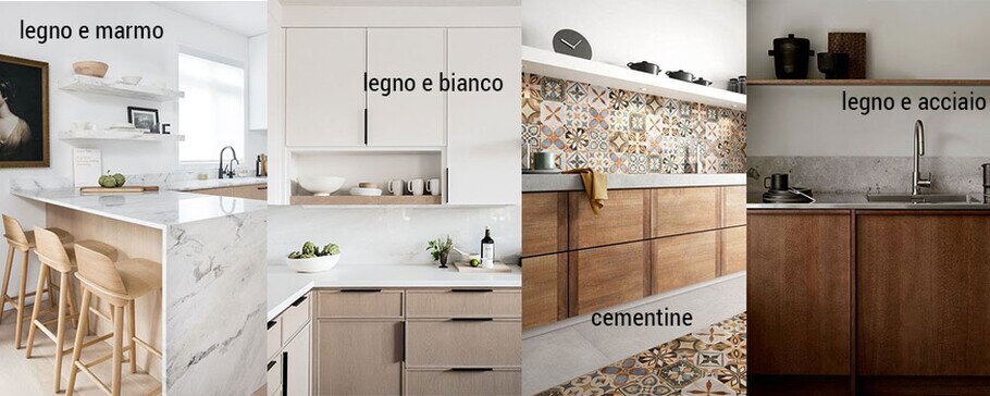 materiali cucina
