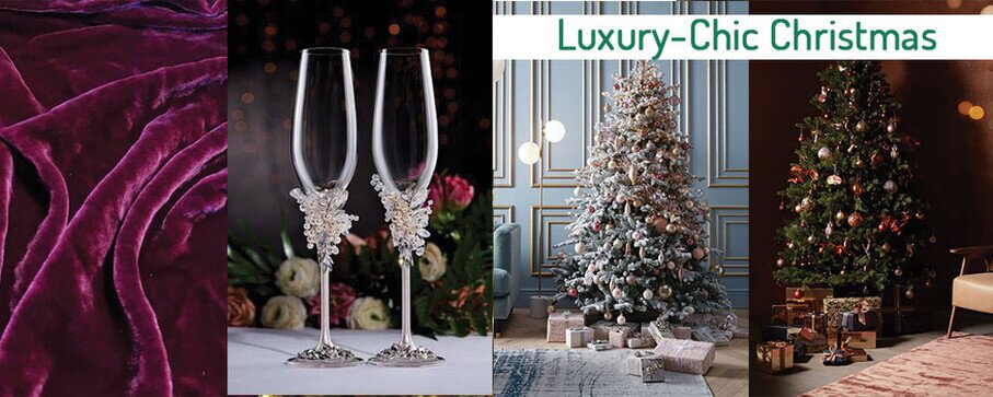 luxury chic christmas natale chic
