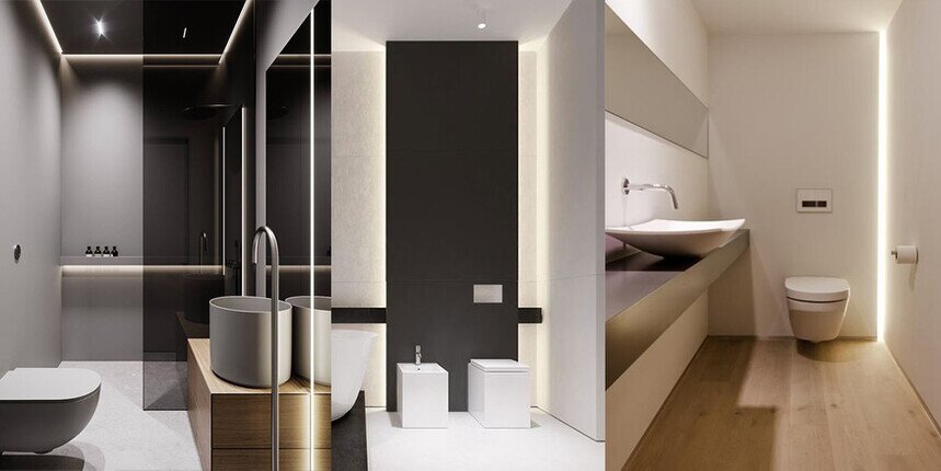 led e faretti bagno