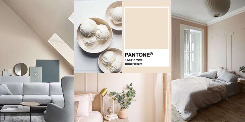 pantone buttercream tendenze colori negli interni