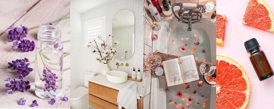 olii essenziali bagno