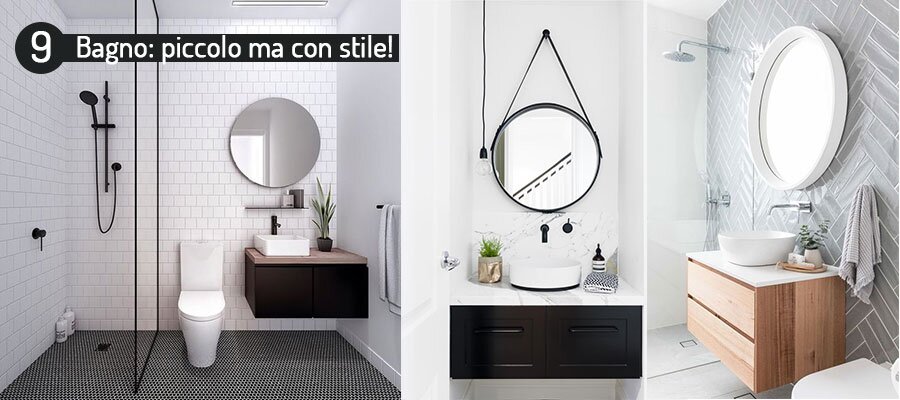 piccoli bagni bagno piccolo in un monolocale